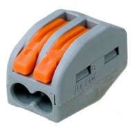 КВТ Клемма рычажковая Wago 222–412 59927 (цена за уп.) KVT