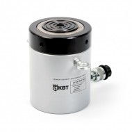 КВТ Домкрат гидравлический грузовой с фиксирующей гайкой ДГ50П150Г 74340 KVT