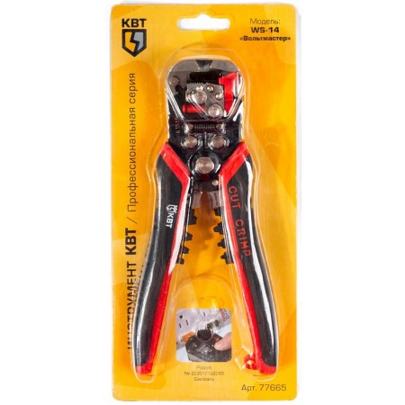 КВТ Автоматический стриппер WS-14 «Вольтмастер» 77665 KVT КВТ Автоматический стриппер WS-14 «Вольтмастер» 77665 KVT