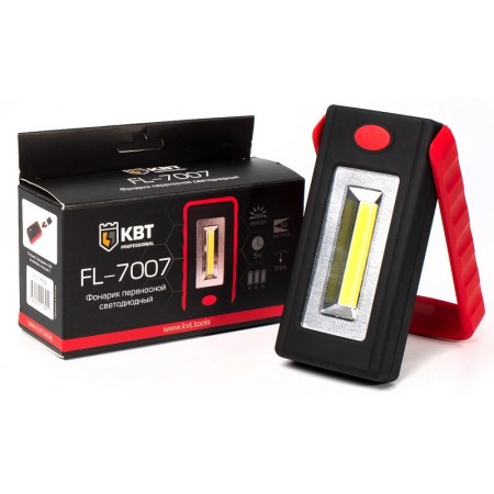 КВТ Фонарь переносной светодиодный FL-7007 78264 KVT КВТ Фонарь переносной светодиодный FL-7007 78264 KVT