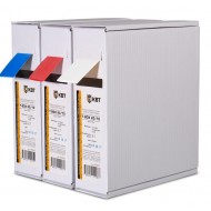 КВТ Термоусаживаемя трубка в евро-боксе Т-BOX-6/3 прозрачная (10м) 78573 KVT