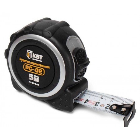 КВТ Рулетка строительная РС-02-5х25 78648 KVT КВТ Рулетка строительная РС-02-5х25 78648 KVT