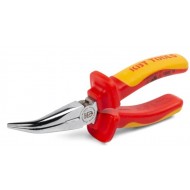 КВТ Длинногубцы изогнутые 160мм диэлектрические серии ПРОФИ 79220 KVT