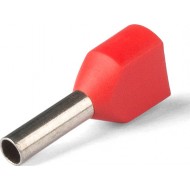 КВТ Наконечник штыревой втулочный двойной НШВИ(2) 10-14 (мин партия 100 шт.) 56677 / 79472 KVT