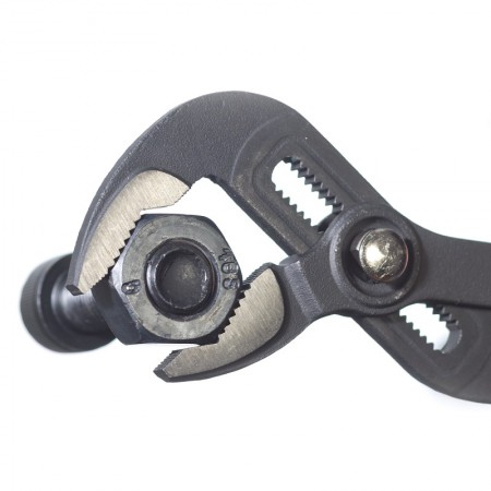 КВТ Клещи переставные 400 мм, с кнопочной самофиксацией 82146 KVT КВТ Клещи переставные 400 мм, с кнопочной самофиксацией 82146 KVT