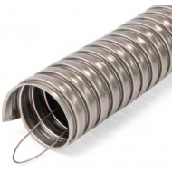 КВТ Металлорукав из нерж. стали МР (INOX) 25 с протяжкой (мин партия 50 шт.) 82607 KVT