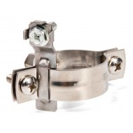 КВТ Хомут трубный заземления ТХЗ (INOX) 1" (мин партия 10 шт.) Fortisflex 83238 KVT