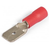 КВТ Разъем плоский РПИ-П 2,5-(4,8) (мин партия 500 шт.) 85159 KVT