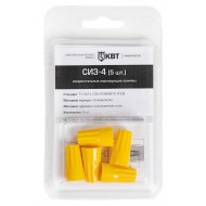 КВТ Зажим изолирующий СИЗ-4 (5шт.) 86564 KVT