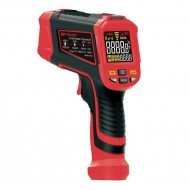 КВТ Пирометр бесконтактный цифровой KT 655 серия PROLINE лазерный до 1380 °C с цветным дисплеем 87247 KVT